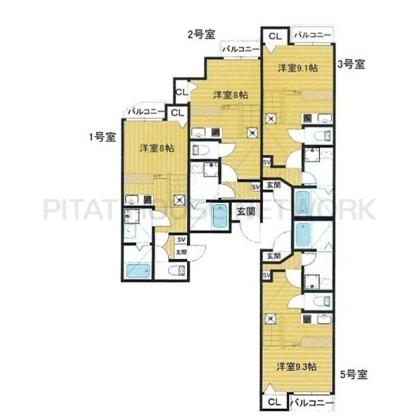  間取り図写真