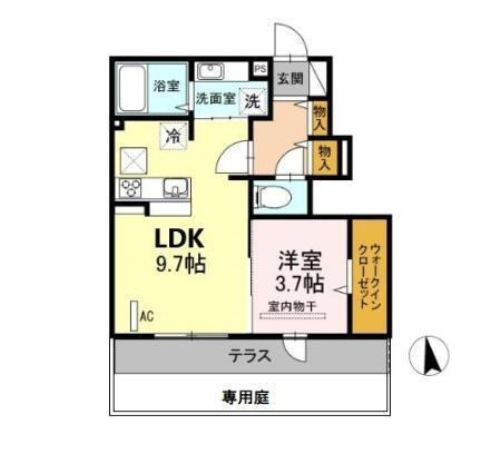  間取り図写真