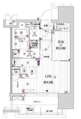  間取り図写真