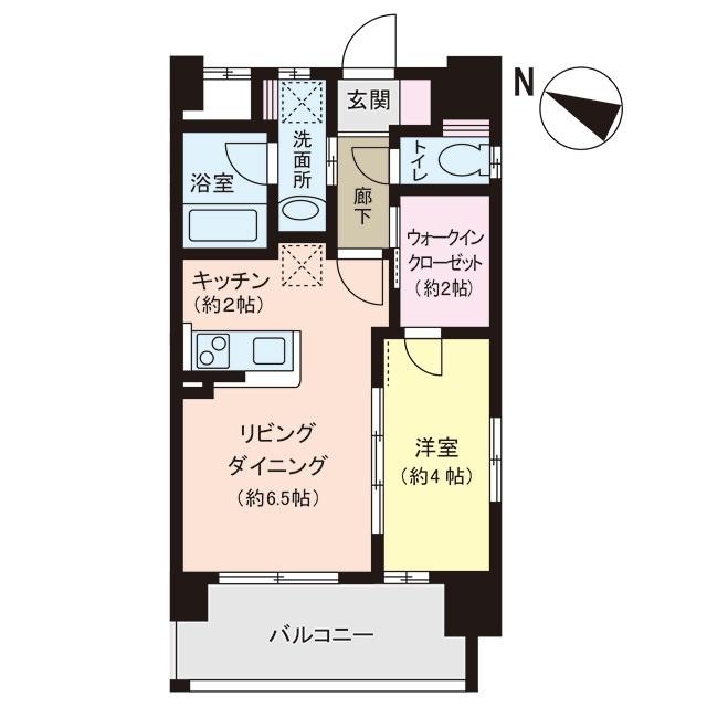 福岡市南区高宮マンション 間取り図画像