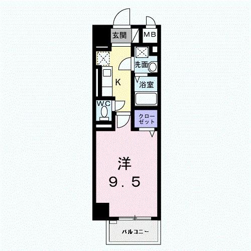 グランド　ライン（802） 間取り図画像