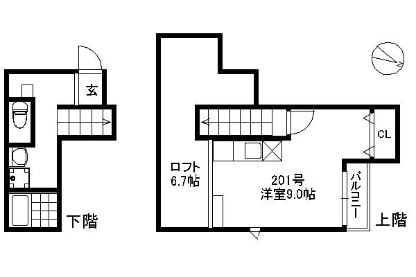  間取り図写真