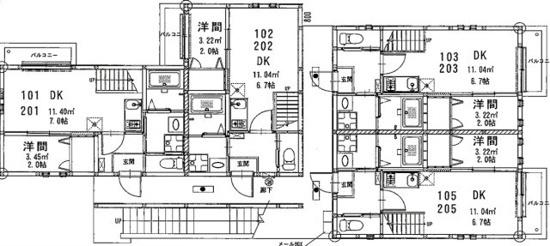  間取り図写真