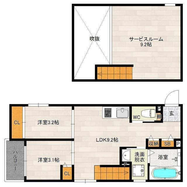  間取り図写真