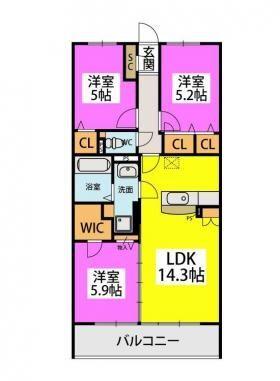  間取り図写真