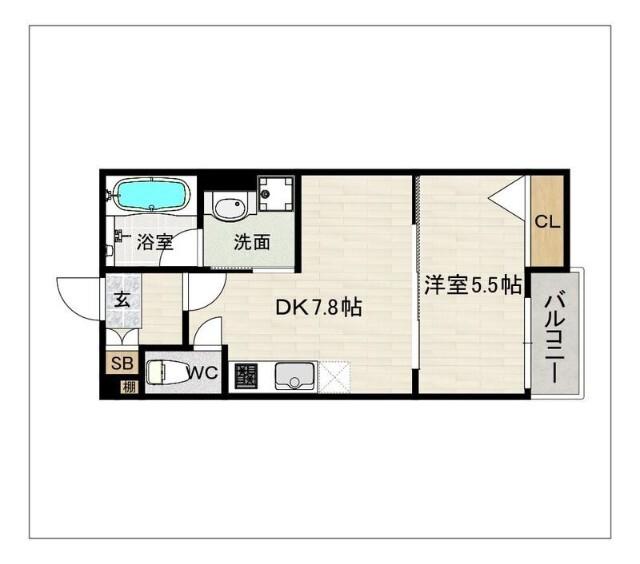  間取り図写真