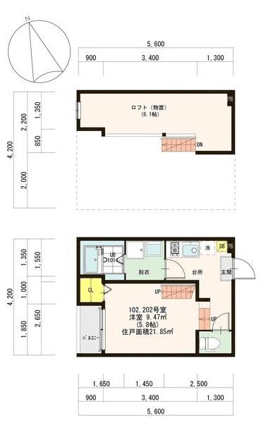  間取り図写真