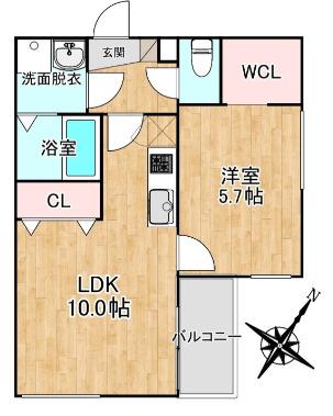  間取り図写真