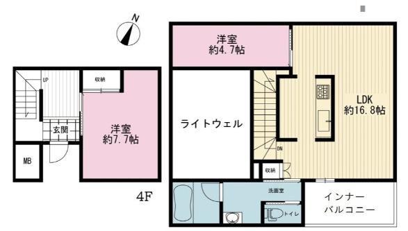  間取り図写真