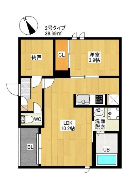  間取り図写真
