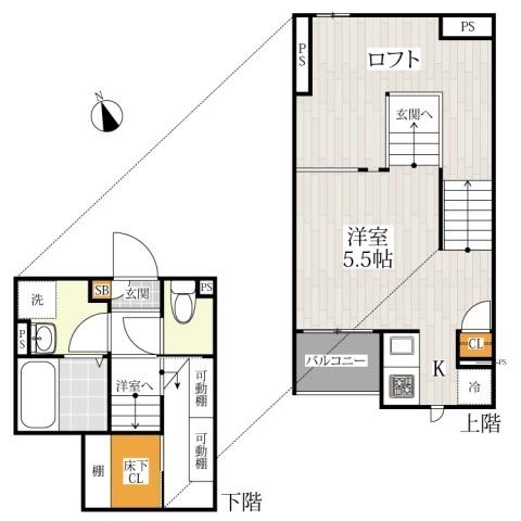  間取り図写真