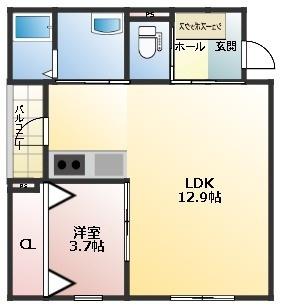  間取り図写真