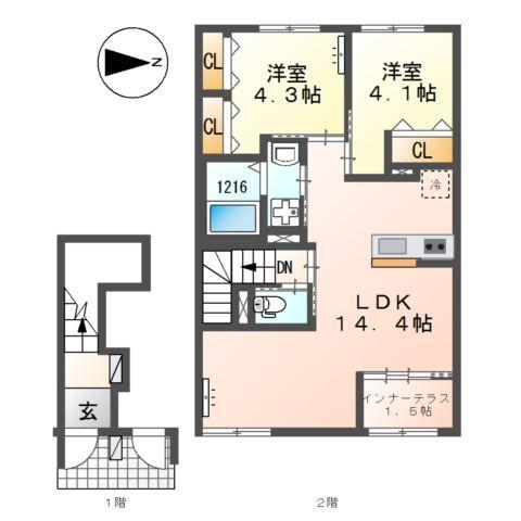  間取り図写真