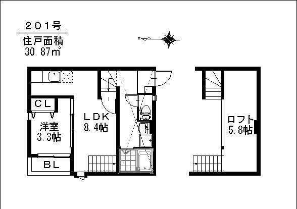  間取り図写真