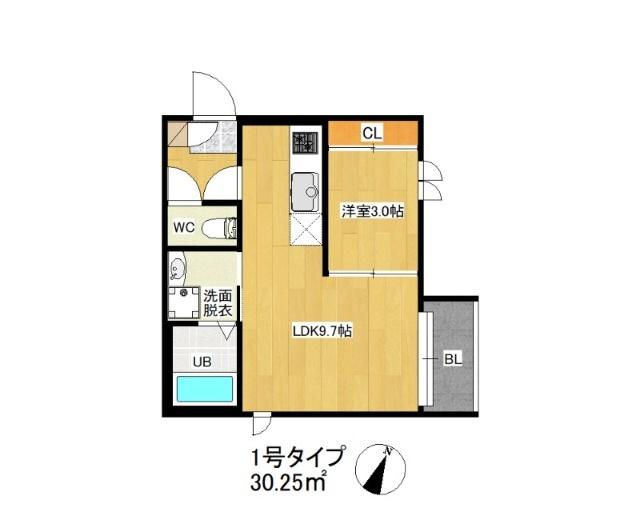  間取り図写真