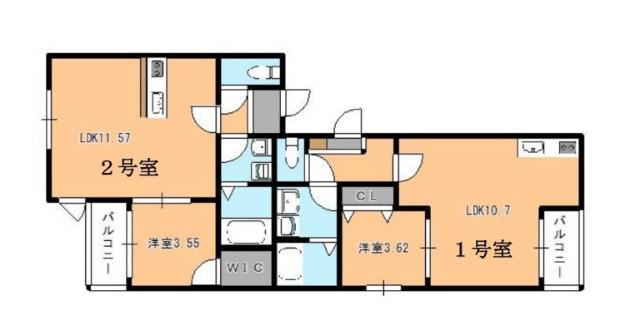  間取り図写真