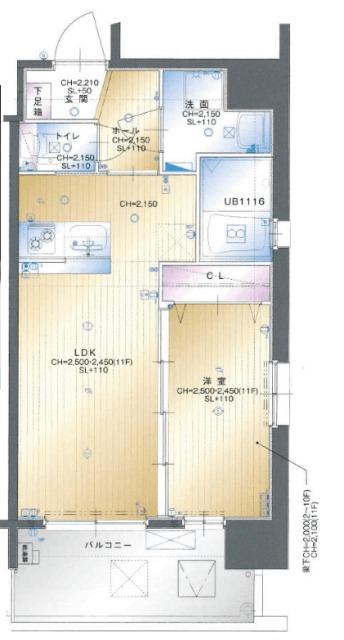  間取り図写真