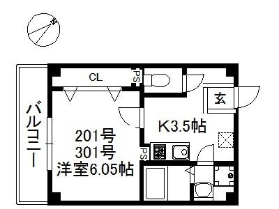  間取り図写真