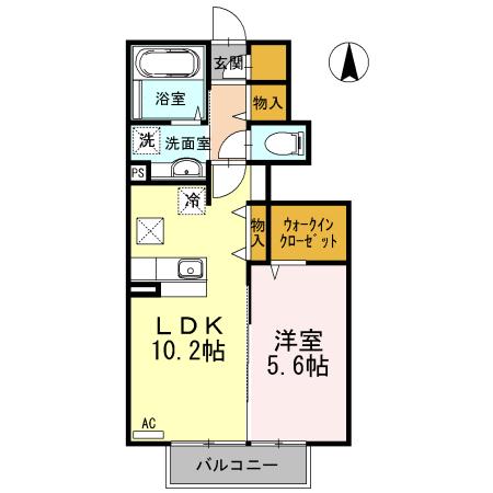 エミネント千早（102） 間取り図画像