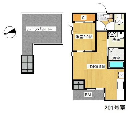  間取り図写真