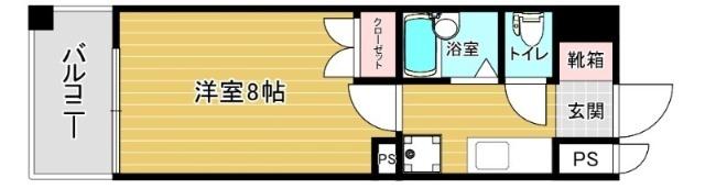 福岡市博多区博多駅東マンション 間取り図画像
