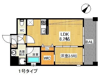 福岡市南区玉川町マンション 間取り図画像