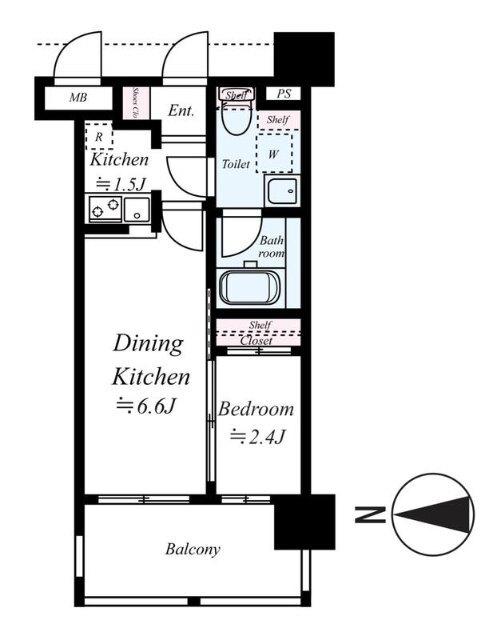 福岡市南区大橋マンション 間取り図画像