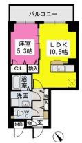 福岡市博多区半道橋マンション 間取り図画像