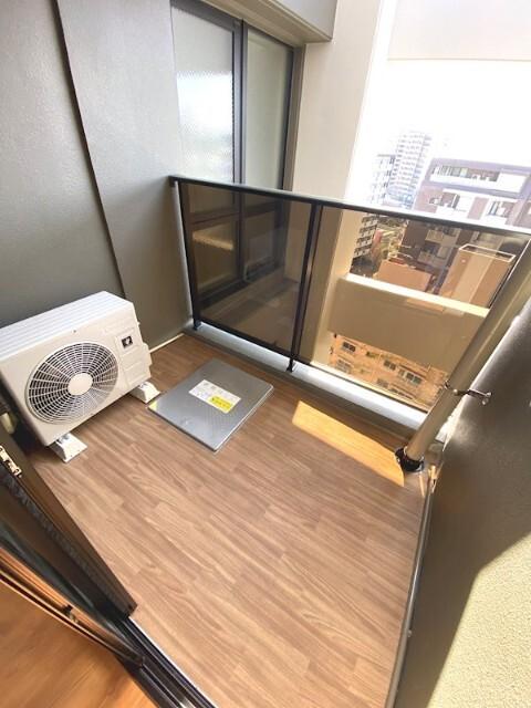 福岡市東区千早マンション バルコニー