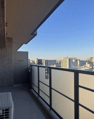 福岡市博多区吉塚マンション バルコニー