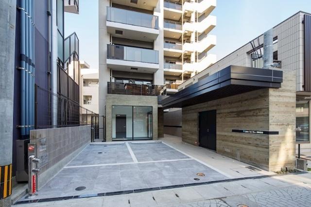 福岡市東区千早マンション エントランス