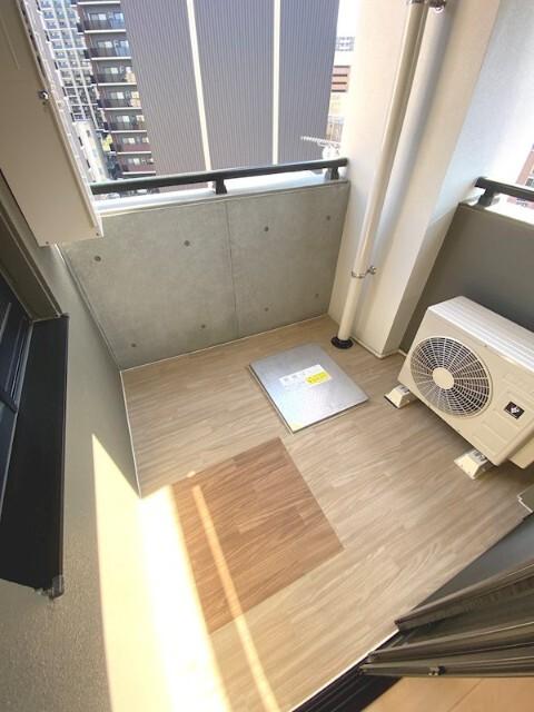 福岡市東区千早マンション バルコニー