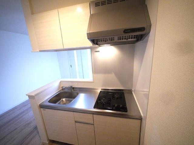 福岡市東区和白アパート キッチン