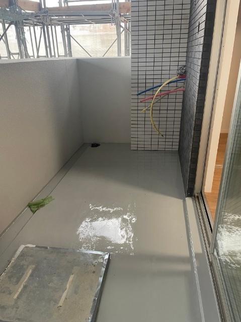 福岡市東区原田マンション バルコニー