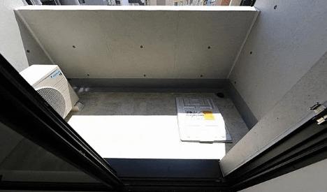 福岡市中央区今川マンション バルコニー