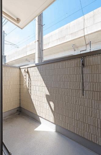 福岡市東区筥松アパート バルコニー