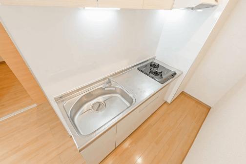 福岡市東区筥松アパート キッチン