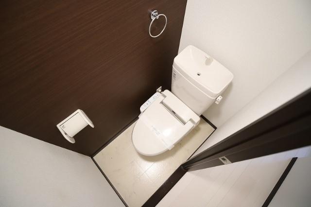 福岡市西区内浜アパート トイレ