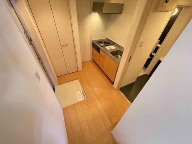 福岡市東区唐原アパート 玄関