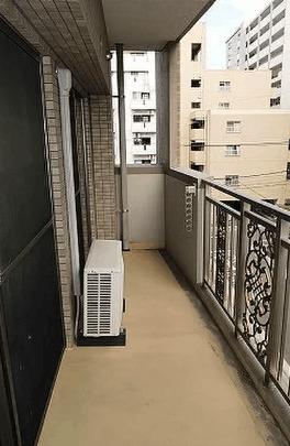 福岡市博多区博多駅南マンション バルコニー