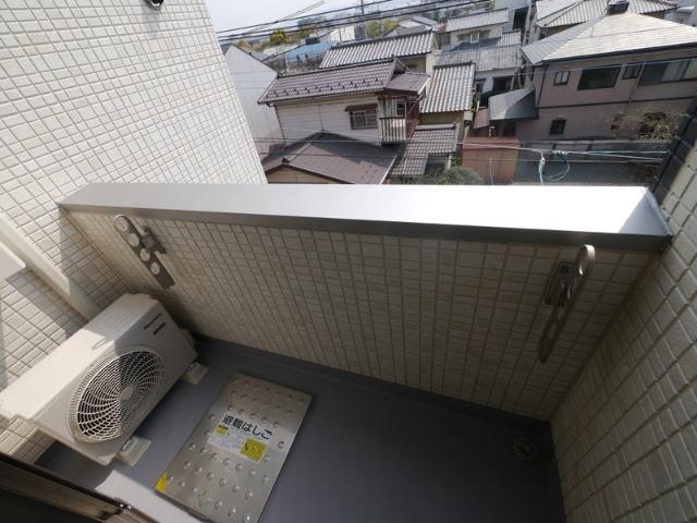 福岡市博多区諸岡アパート バルコニー