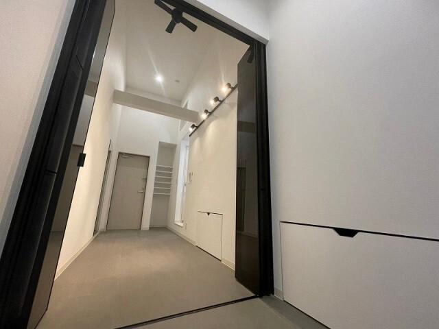 福岡市城南区梅林アパート 玄関