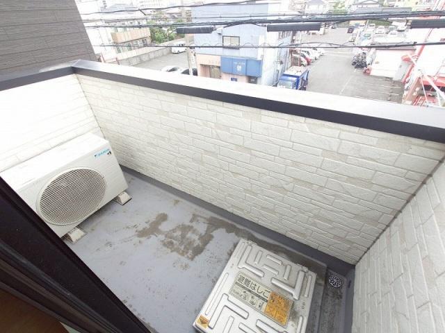 福岡市早良区野芥アパート バルコニー