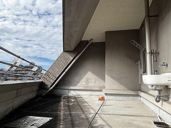 福岡市中央区赤坂マンション バルコニー