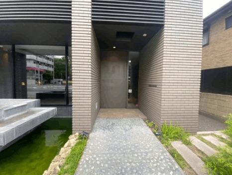 福岡市東区箱崎マンション エントランス