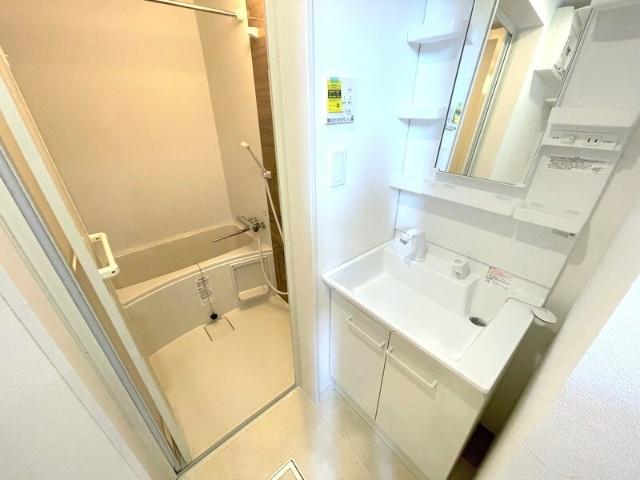 福岡市早良区野芥アパート 洗面