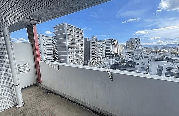 福岡市東区馬出マンション バルコニー