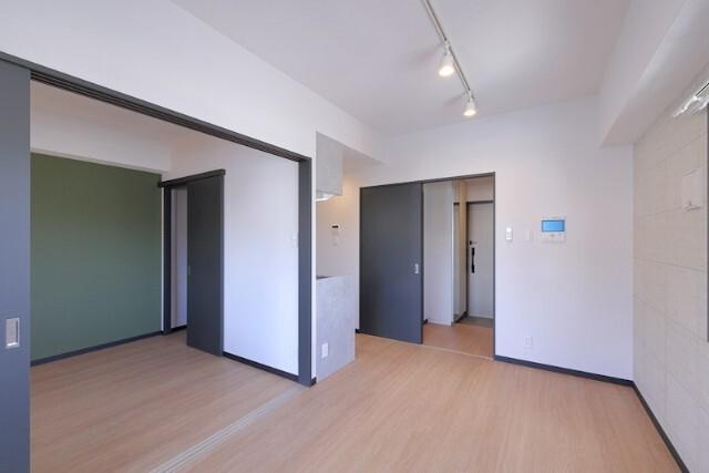 福岡市東区千早マンション リビング