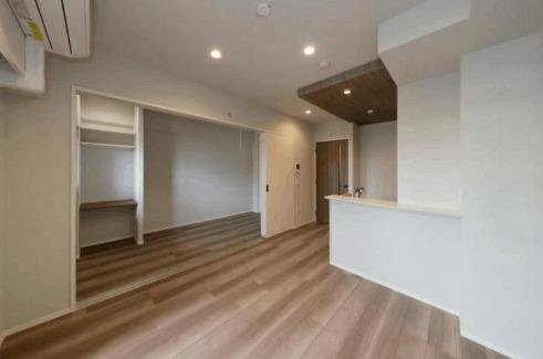 福岡市東区箱崎マンション リビング