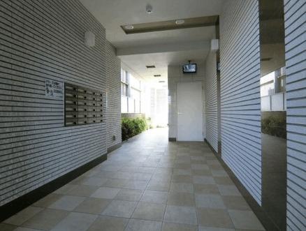 福岡市博多区半道橋マンション エントランス